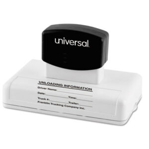 Universal®; UNIVERSAL OFFICE PRODUCTS; Stamps; Stamps-Custom Message