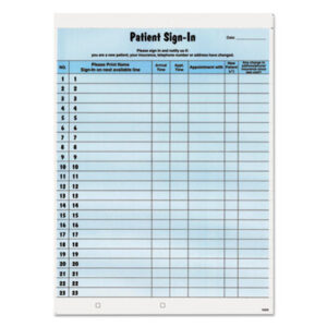 Tabbies; Patient; Forms; Labels; Paperwork; Records; Documents; Pre-Printed; Record-Keeping