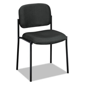 Office Furniture; Chairs; Furniture; VL600 Series; Seats; Seating; Workstations; Office; Stacking; Armless Guest Chair; Guest Chair; Armless Chair; Charcoal Fabric; HON®