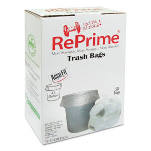 Bag; Heritage; Can Liner; Environmental; Stronger; Durable; Waste Disposal; 44 Gallon; .90 Mil. Gauge