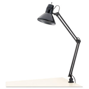 (ALELMP702B)ALE LMP702B – Architect Lamp, Adjustable, Clamp-on, 6.75w x 20d x 28h, Black by ALERA (1/EA)