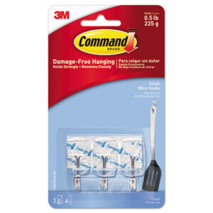 3M; Adhesive; Adhesive Backing Strips; Command Adhesive; Hanger; Hook; Hooks; Micro Hook; Utility Hook; Clothing; Storage; Closets; Cloakrooms; Coats; Clothes