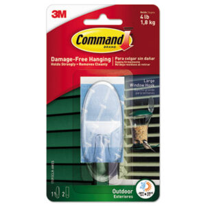 Hook; Damage-free; No Damage; Adhesive; Command; Outdoor; Hanger; Removable; Plastic