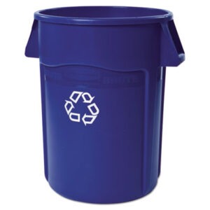 Recycling Container; Round Brute Container; Waste Receptacle; Waste Disposal; Dumpster; Kitchen Bin; Litter; Dustbin; Junk; Trash; Garbage