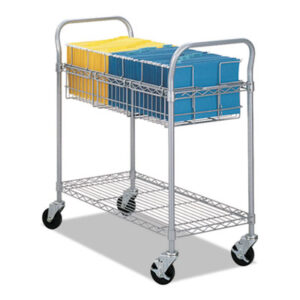 Cart; Mail; Mail Cart; Mail Carts; Mailroom; Mailroom Equipment & Supplies; SAFCO; Worksurfaces; Pedestals; Platforms; Dollies; Trolleys; Furniture