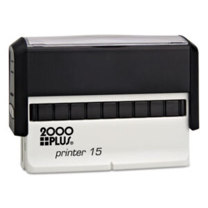 (COS1SI15P)COS 1SI15P – Self-Inking Custom Message Stamp, 2.69 x 0.38 by CONSOLIDATED STAMP (/)