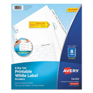 Big Tab; Avery; Recordkeeping; Filing; Systems; Cataloging; Classification