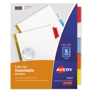 Big Tab Dividers; Binder Index; Indexes; Ring Binder Divider; Subject Divider; Tab Divider; Worksaver; 8-Tab; Right tab; Index Dividers; Index Dividers; Recordkeeping; Filing; Systems; Cataloging; Classification