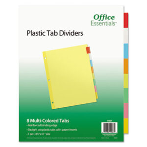 Dividers; Index; 8 Tab; Index Dividers; Avery; Recordkeeping; Filing; Systems; Cataloging; Classification