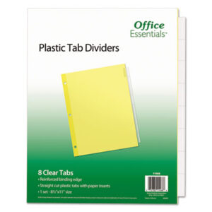 Dividers; Index; 8 Tab; Index Dividers; Avery; Recordkeeping; Filing; Systems; Cataloging; Classification