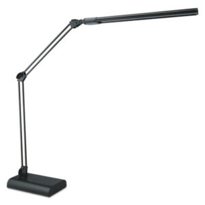 (ALELED908B)ALE LED908B – Adjustable LED Desk Lamp, 3.25w x 6d x 21.5h, Black by ALERA (1/EA)