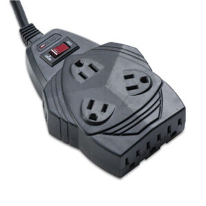 8-Outlet; Advanced; Electric/Electrical; Fax; FELLOWES; Line Protection; Mighty 8; Modem; Power Surge; Suppressor; Surge Protector; Surge Suppressor; Suppressors; Power; Voltage; Spikes; Current; AC; Electricity; Overloads; Circuits; Electronics; Technology