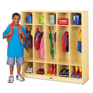 Coat Locker; Early Learning Furniture; JonTI-CRAFT; Childcare; Education; Schools; Classrooms; Play-Areas; Furniture