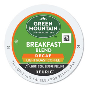 (GMT7522)GMT 7522 – Breakfast Blend Decaf Coffee K-Cups, 24/Box by KEURIG DR PEPPER (/)