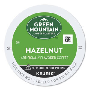 K-Cup; K-Cups; Kcup; Kcups; Keurig Brewing System; Keurig; Beverage; Beverages; Coffee; Single Cup; Hazelnut; GREEN MOUNTAIN; Green Mountain Coffee Roasters Hazelnut Coffee  Drinks; Breakrooms; Vending; Hospitality; Lounges