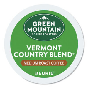 K-Cup; K-Cups; Kcup; Kcups; Keurig Brewing System; Keurig; Beverage; Beverages; Coffee; Single Cup; Vermont Country Blend; GREEN MOUNTAIN; Green Mountain Coffee Roasters Vermont Country Blend Coffee Drinks; Breakrooms; Vending; Hospitality; Lounges