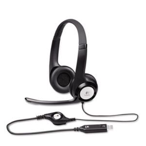 Logitech® ClearChat Comfort USB™ Headphones; Telephones; Hands-free; Customer-Service; Call-Centers; Equipment