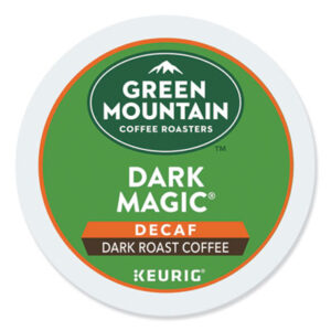 K-Cup; K-Cups; Kcup; Kcups; Keurig Brewing System; Keurig; Beverage; Beverages; Coffee; Decaffeinated; Decaf; Decaf Breakfast Blend; Single Cup; Dark Magic® Decaf Extra Bold; GREEN MOUNTAIN; Green Mountain Coffee Roasters Dark Magic Extra Bold Coffee Drinks; Breakrooms; Vending; Hospitality; Lounges