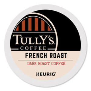 K-Cup; K-Cups; Kcup; Kcups; Coffee; French Roast; Keurig;  Tully&apos;s; Drinks; Beverages; Breakrooms; Vending; Hospitality; Lounges