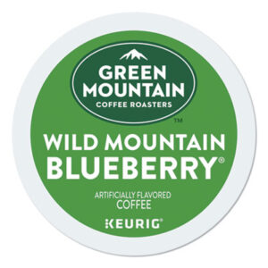 K-Cup; K-Cups; Kcup; Kcups; Green Mountain Coffee Roasters Fair Trade Wild Mountain Blueberry Coffee Keurig Brewing System; Beverage; Beverages; Single Cup; Drinks; Breakrooms; Vending; Hospitality; Lounges