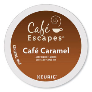 K-Cup; K-Cups; Kcup; Kcups; Beverage; Beverages; Coffee; Green Mountain Coffee Roasters; Café Escapes Café Caramel  Commercial Coffee Brewers; Drinks; Breakrooms; Vending; Hospitality; Lounges