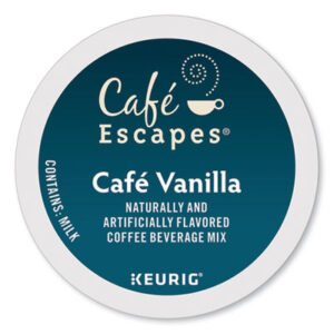 K-Cup; K-Cups; Kcup; Kcups; Beverage; Beverages; Coffee; Green Mountain Coffee Roasters; Café Escapes Café Vanilla  Commercial Coffee Brewers; Drinks; Breakrooms; Vending; Hospitality; Lounges