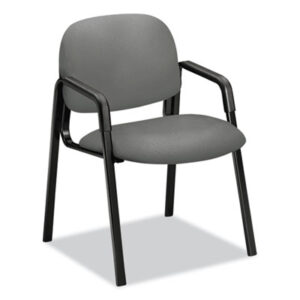 Office Furniture; Black Fabric; Chair; Chairs; Guest; Guest & Side; Metal-Frame; Reception Room; Side Arm; Solutions Seating; Upholstered; 4000 Series; Seats; Seating; Furniture; Workstations; Office; HON