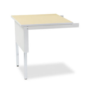 30w x 30d; Corner Table; Gray; Kwik-File; Mail; Mail Sorting Station; Mail Station; Mailflow-To-Go; Mailroom System; Pebble Gray; Sorting Table; Table; Worksurfaces; Boards; Planks; Mesas; Furniture; Tiffany Industries; Mayline