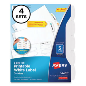 Big Tab; Avery; Recordkeeping; Filing; Systems; Cataloging; Classification