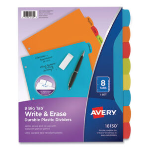 Big Tab; Avery; Recordkeeping; Filing; Systems; Cataloging; Classification