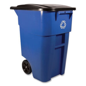 Brute; Rollout Container; RUBBERMAID; Square Brute Recycling Container; Square Refuse Container; Waste Containers; Dumpster; Kitchen Bin; Litter; Dustbin; Junk; Trash; Garbage