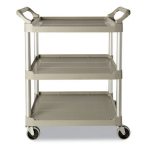 Carts; Janitorial; Janitorial Supplies; RUBBERMAID; Service/Utility; Utility Cart; Worksurfaces; Pedestals; Platforms; Dollies; Trolleys; Furniture; RUB342488PLAT