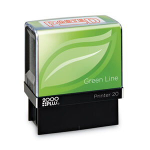 2000 PLUS® Green Line; CONSOLIDATED STAMP; Stamps; Stamps-Message; Imprints; Impressions; Labeling; Desktop; Inkers