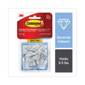 3M; Adhesive; Adhesive Backing Strips; Command Adhesive; Hanger; Hook; Hooks; Micro Hook; Utility Hook; Clothing; Storage; Closets; Cloakrooms; Coats; Clothes