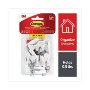 3M; Hangers/Hooks; Hangers/Hooks-Hook; Clothing; Storage; Closets; Cloakrooms; Coats; Clothes