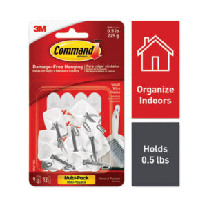 3M; Hangers/Hooks; Hangers/Hooks-Hook; Clothing; Storage; Closets; Cloakrooms; Coats; Clothes