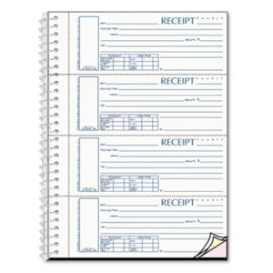 Cash; Form; Forms; Money; Money Receipt; Money Receipt Book; Receipt; Receipt Book; Receipts; REDIFORM; Paperwork; Records; Documents; Pre-Printed; Record-Keeping