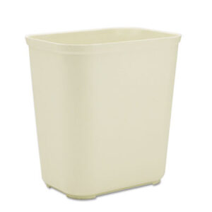 Fire-Safe Waste Receptacles; RUBBERMAID; Trash Cans; Waste Containers; Dumpster; Kitchen Bin; Litter; Dustbin; Junk; Trash; Garbage; RUB254300BEIGE