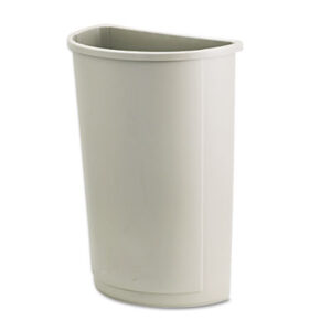 Receptacle; RUBBERMAID; Trash Cans; Waste Containers; Dumpster; Kitchen Bin; Litter; Dustbin; Junk; Trash; Garbage; RUB352000BEIG