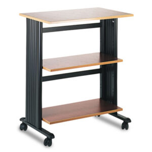 Mobile Printer Stand; Printer Cart; Printer Stand; Steel; Worksurfaces; Pedestals; Platforms; Dollies; Trolleys; Furniture; Safco