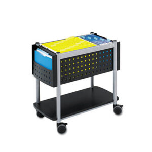 File Cart; Mobile File Cart; SAFCO; Scoot Open Top Mobile File Cart; Scoot Series; Filing; Systems; Receptacles; Organization; Furniture; Files