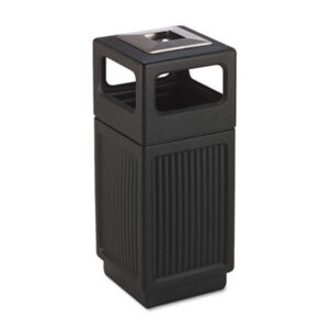 15-Gallon Receptacle; Ashu Urn Receptacle; Outdoor Receptacles; Receptacle; Refuse Containers & Liners; SAFCO; Side Opening Receptacle; Trash Cans; Trophy Collection; Trophy Receptacles; Waste Containers; Waste Receptacle; Dumpster; Kitchen Bin; Litter; Dustbin; Junk; Trash; Garbage