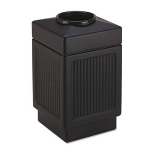 38-Gallon Receptacle; Outdoor Receptacles; Receptacle; Refuse Containers & Liners; SAFCO; Top Open Receptacle; Trash Cans; Trophy Collection; Trophy Receptacles; Waste Containers; Waste Receptacle; Dumpster; Kitchen Bin; Litter; Dustbin; Junk; Trash; Garbage