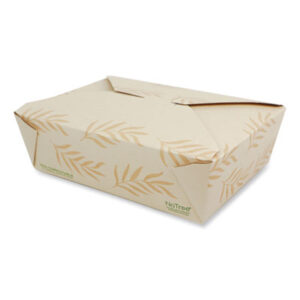 Paper Takeout Containers; Folded Paper Takeout Containers; Compostable Paper Containers; Compostable Tableware; Compostable Food Service; Biodegradable Food Service; Biodegradable Containers; 100% Compostable; Made From Plants