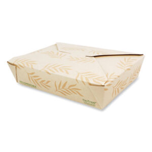 Paper Takeout Containers; Folded Paper Takeout Containers; Compostable Paper Containers; Compostable Tableware; Compostable Food Service; Biodegradable Food Service; Biodegradable Containers; 100% Compostable; Made From Plants