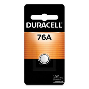 Battery; Batteries; Duracell; Medical Battery; Alkaline; 76A; Electro-Chemical; Power; Cells; DC; Direct-Current; Charge