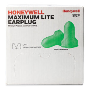 Max Lite Earplugs; Hearing-Protection; Noise-Reduction; Construction; Manufacturing; Industrial