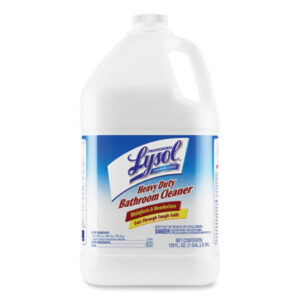 Bathroom Cleaner; Cleaning Supplies; Deodorizer; Disinfectant; Janitorial Supplies; LYSOL; Lysol Disinfectant; Restroom Supplies; Washroom Supplies; Maintenance; Facilities; Upkeep; Restroom; Kitchen; Cleansers