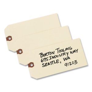 6-1/4 x 3-1/8; AVERY; Baggage Tag; Manila Tag; Shipping; Shipping Tag; Tag; Tags; Unstrung; Manilla; Inventory-Cards; Pricing; identifiers; Distinguishing; Tracking; Retail; AVE11308D