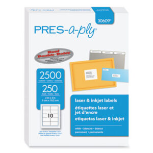 PRES-a-ply; Labels; Label Makers; Tags & Stamps; Labels; Multi-Purpose; Shipping; Identifications; Classifications; Stickers; Receiving; Mailrooms; AVERY